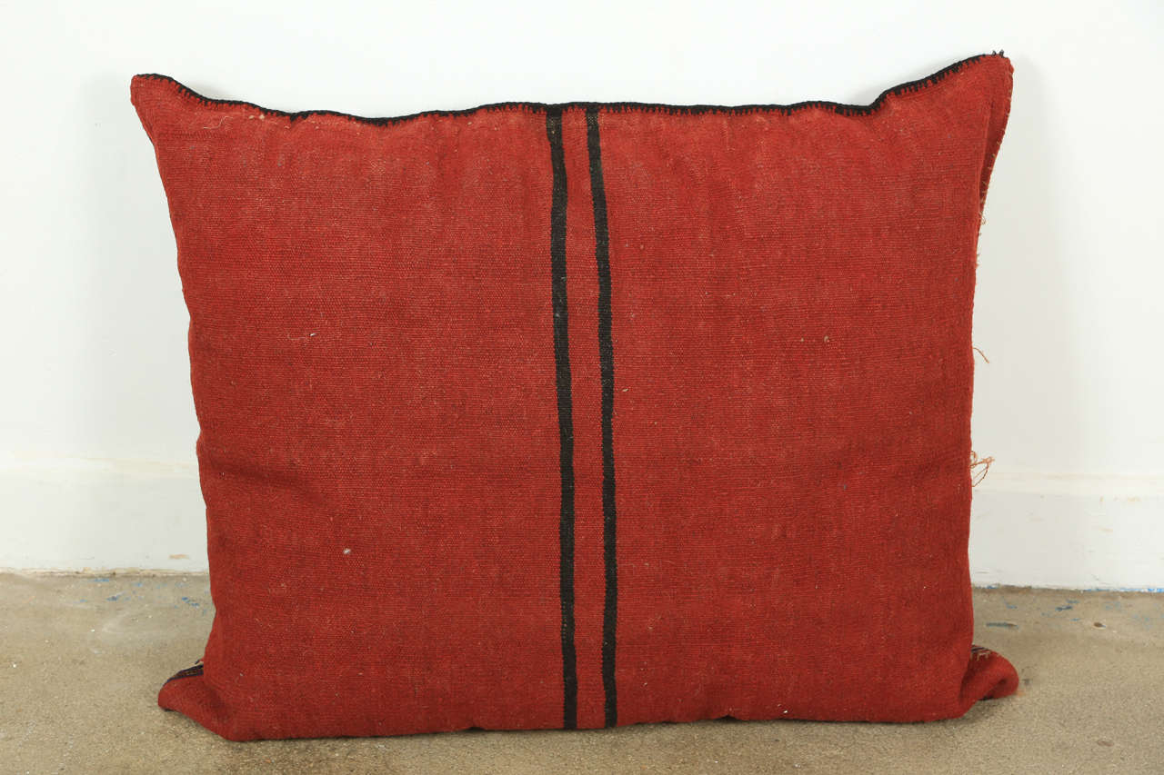 Wool Turkish Tribal Kilim Floor Pillow