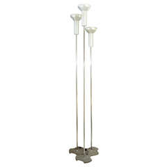 Trio Gino Sarfatti No.1073 Floor Lamps with Label