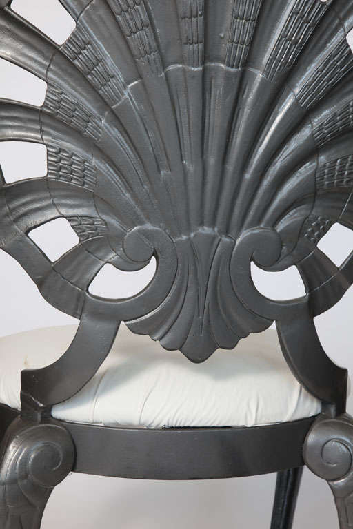 Aluminum Pair of Grotto Chairs by Brown Jordan