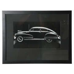 Framed Chevrolet Fleetwood Photograph