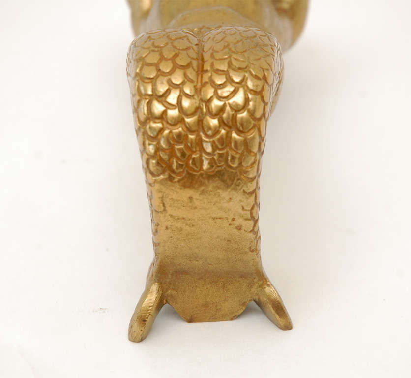 Cast Bronze Mermaid Door Pull by Vadim Androusov at 1stdibs