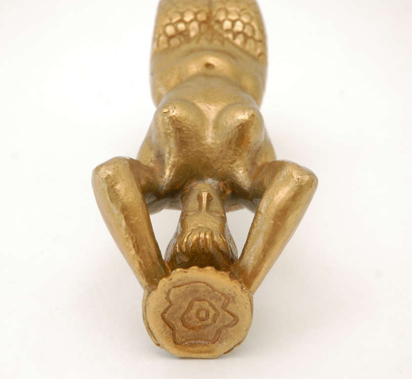 Cast Bronze Mermaid Door Pull by Vadim Androusov at 1stdibs