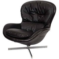 Swedish Overman Lounge Chair