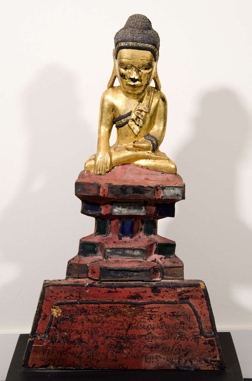 Antiker Karen-Buddha (Birmanisch) im Angebot