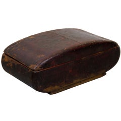 Used Lacquered Storage Box, c.1850