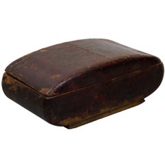 Antique Lacquered Storage Box, c.1850