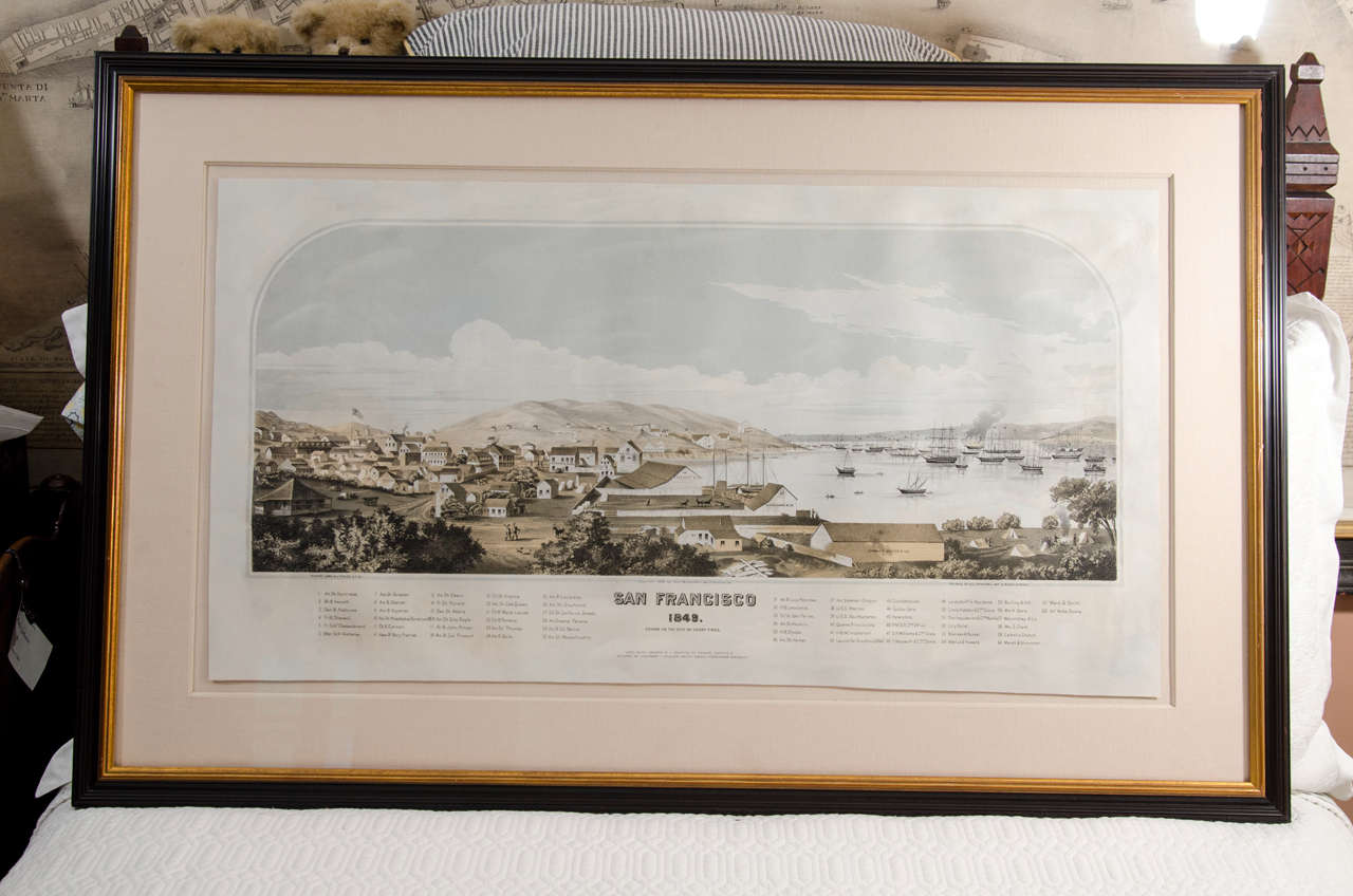 Henry Firks' View of San Francisco, 1849