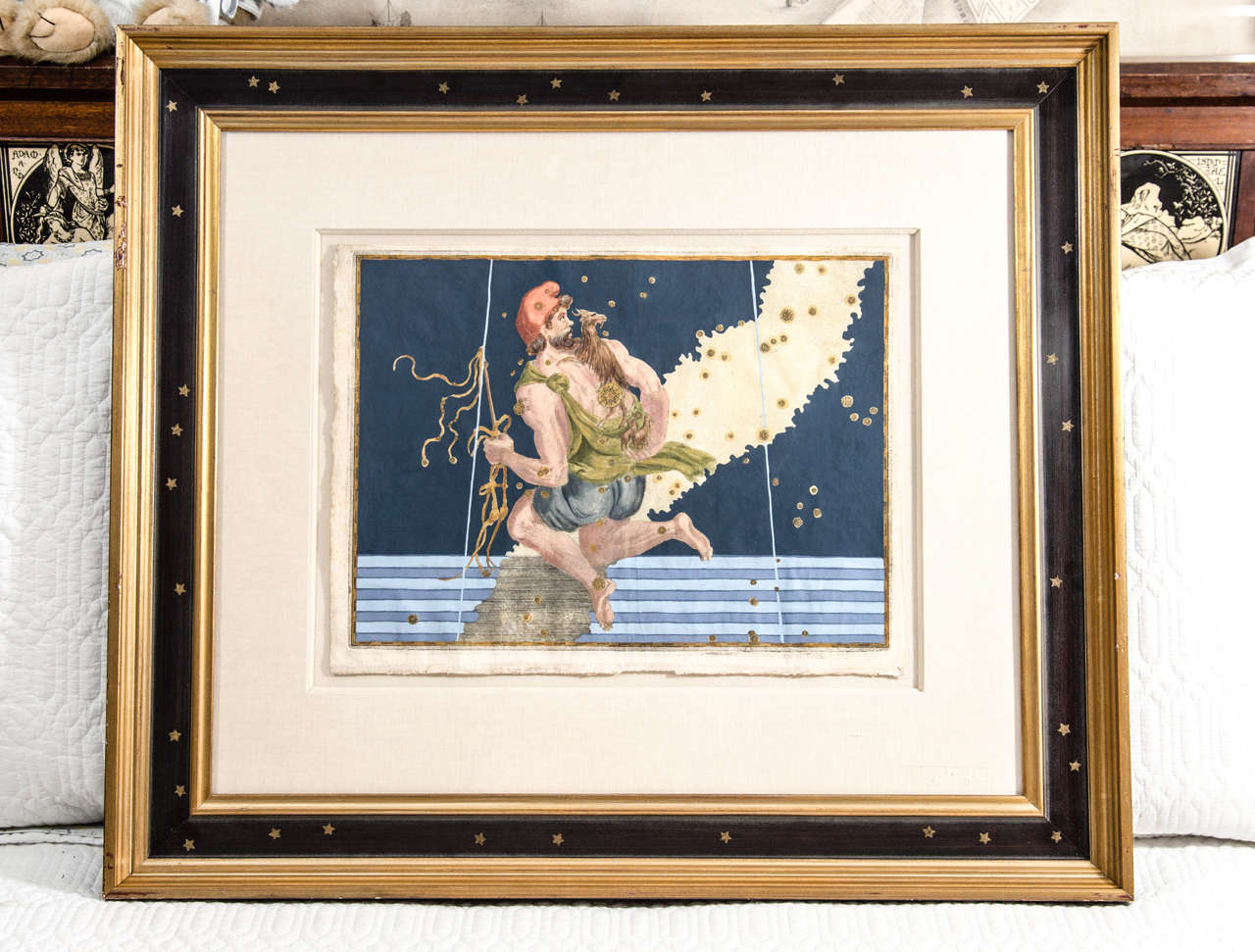 Star Chart from the Early Seventeenth Century by German Astronomer Johann Bayer