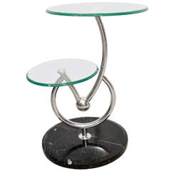 Modern Two Tier Side Table
