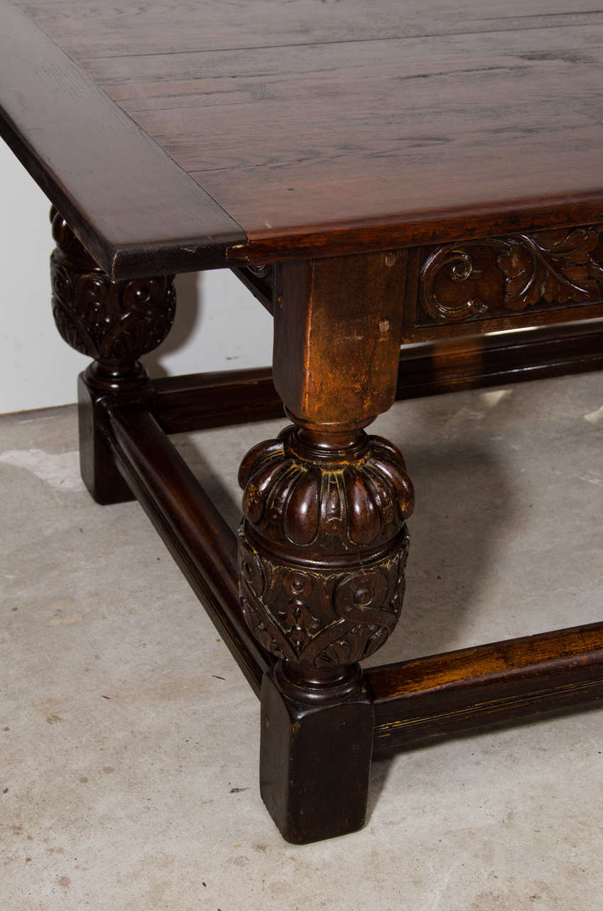17th Century English Refectory Table In Good Condition For Sale In New York, NY