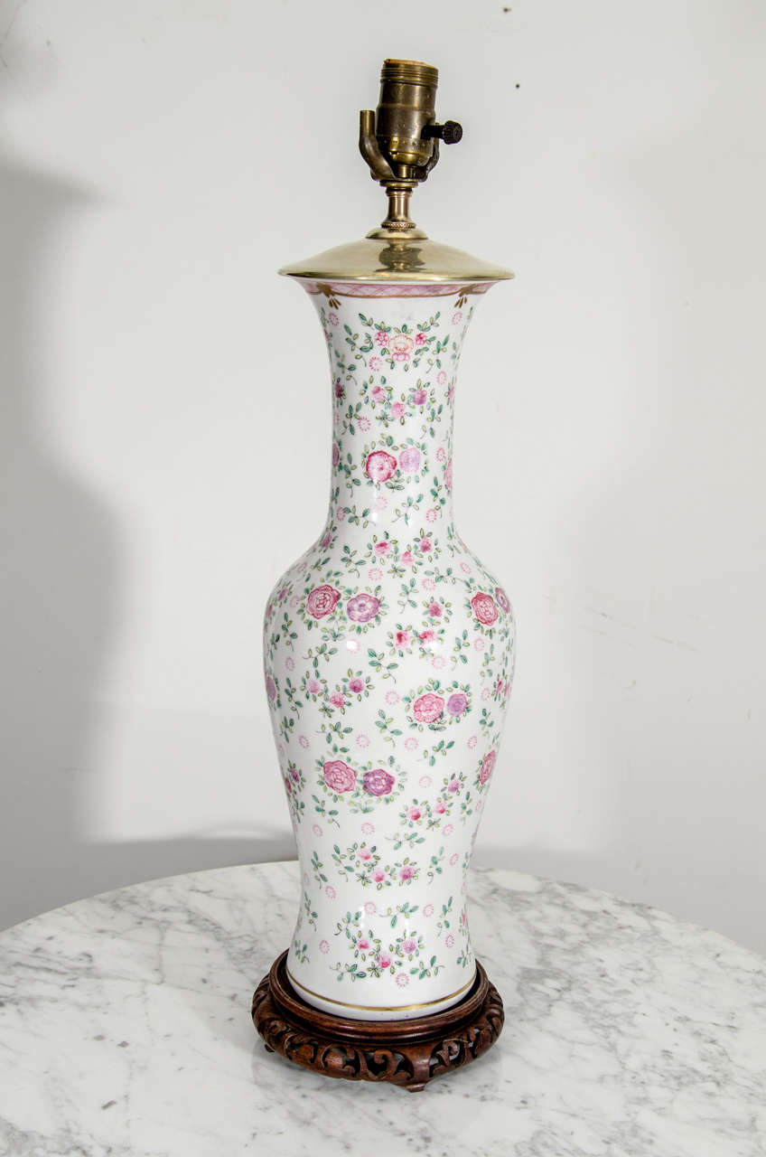 Chinese Porcelain Vase Lamps