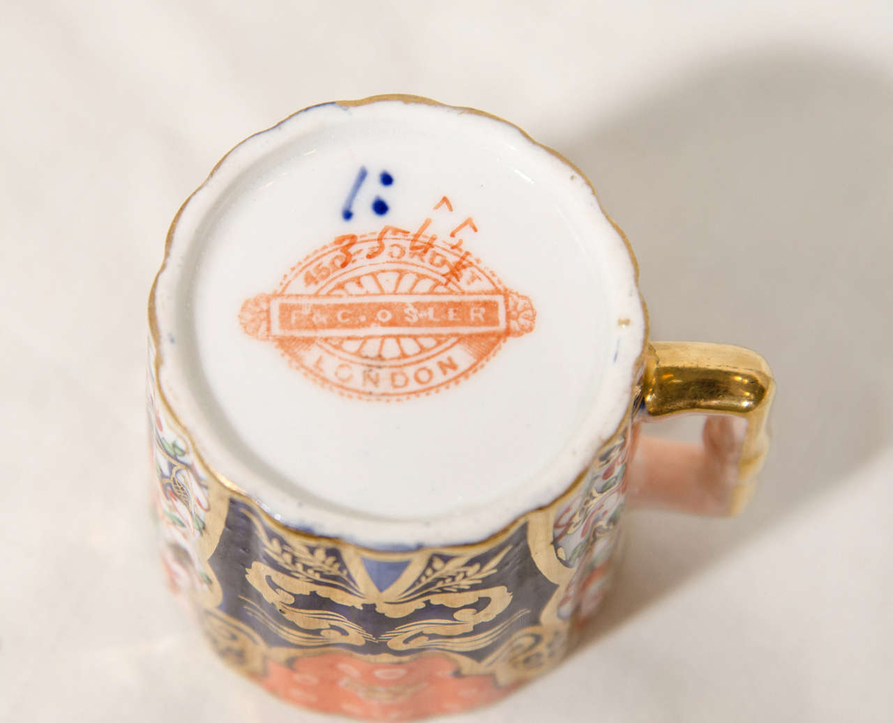 British An Antique English Demitasse Coffee Set