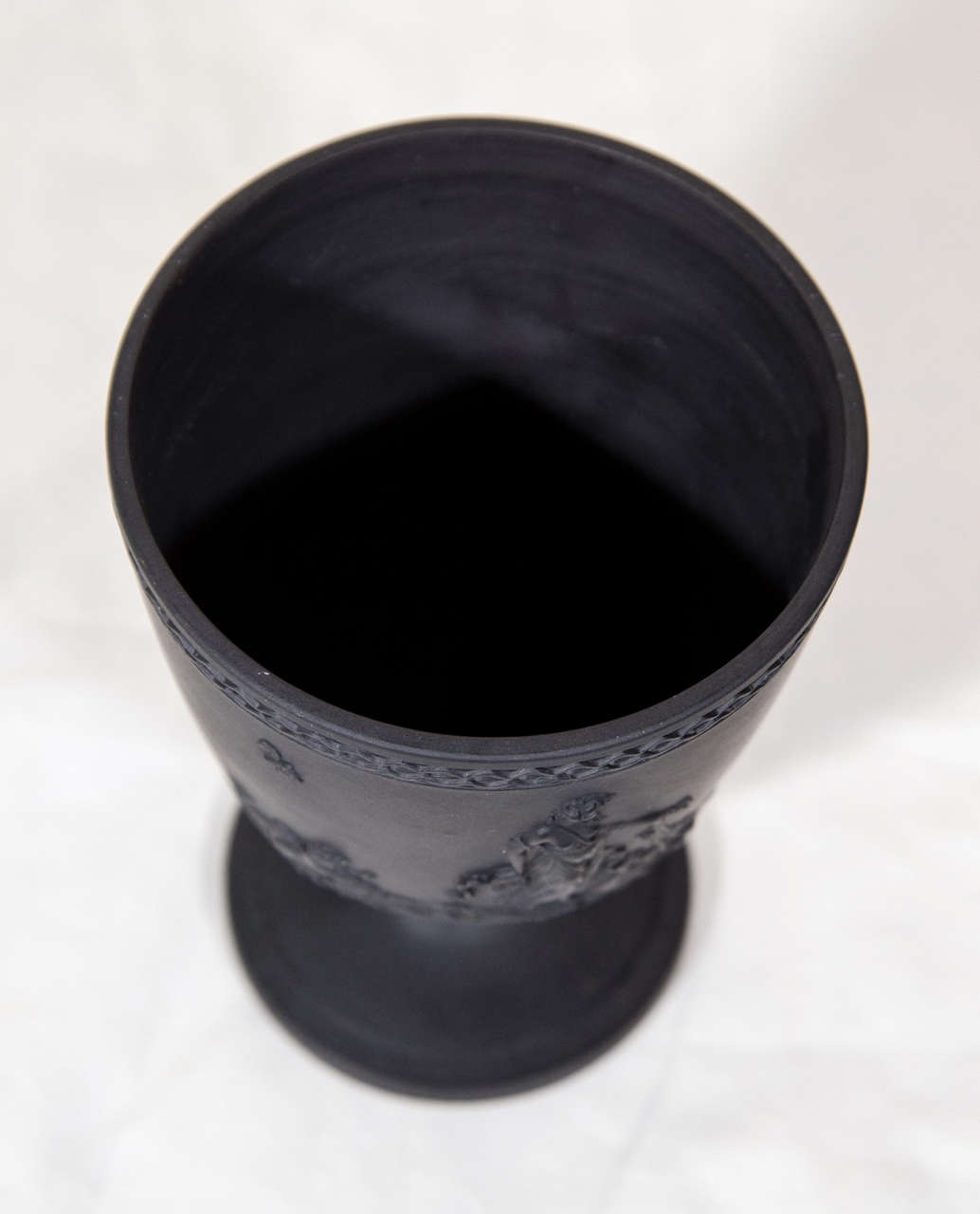 An 18th Century Black Basalt Footed Cup 1
