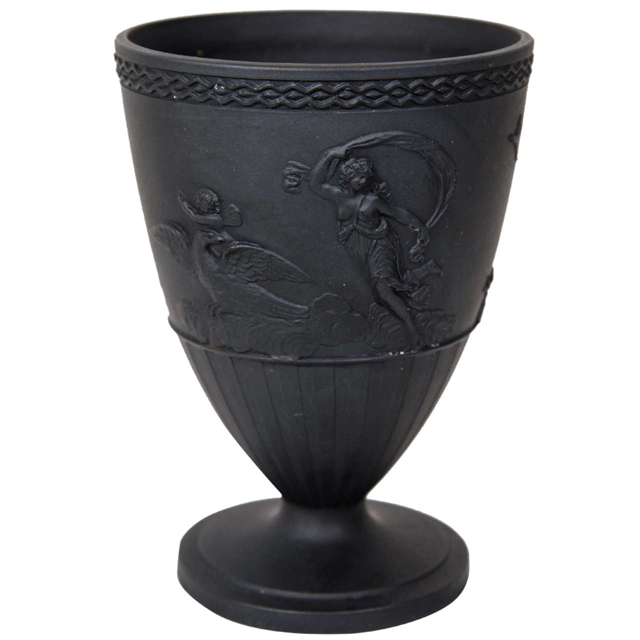 An 18th Century Black Basalt Footed Cup