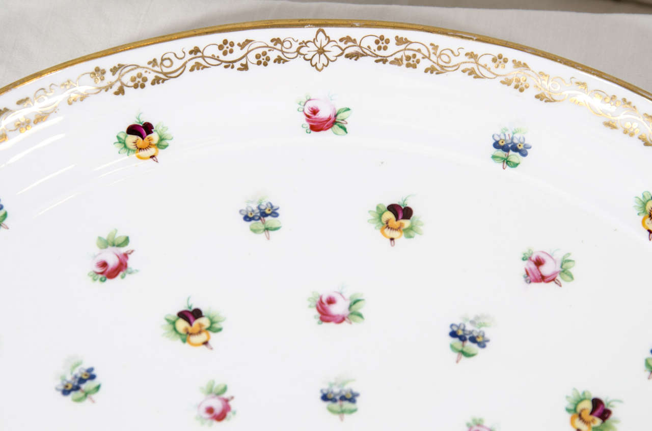 antique porcelain serving trays