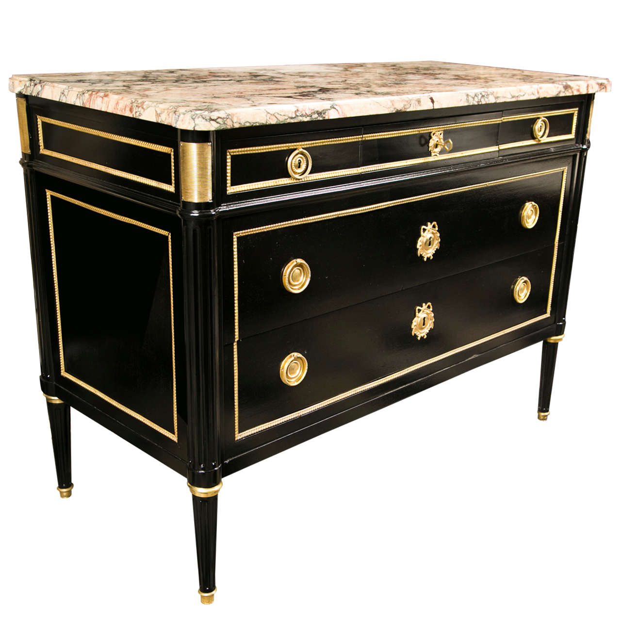 French Louis XVI reproduction Commode in Style of Maison Jansen For Sale