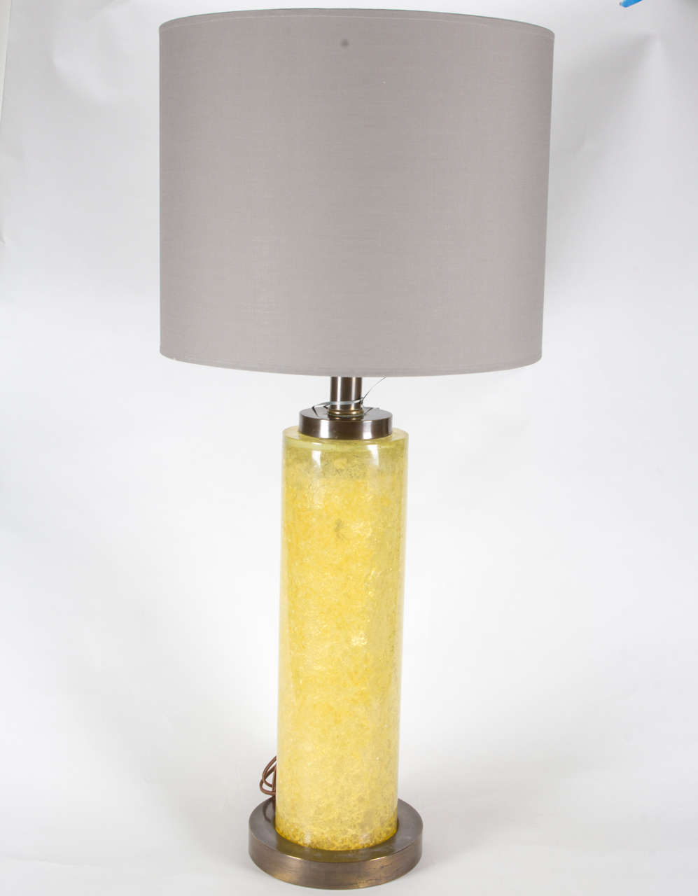 Cracked Resin Lamp