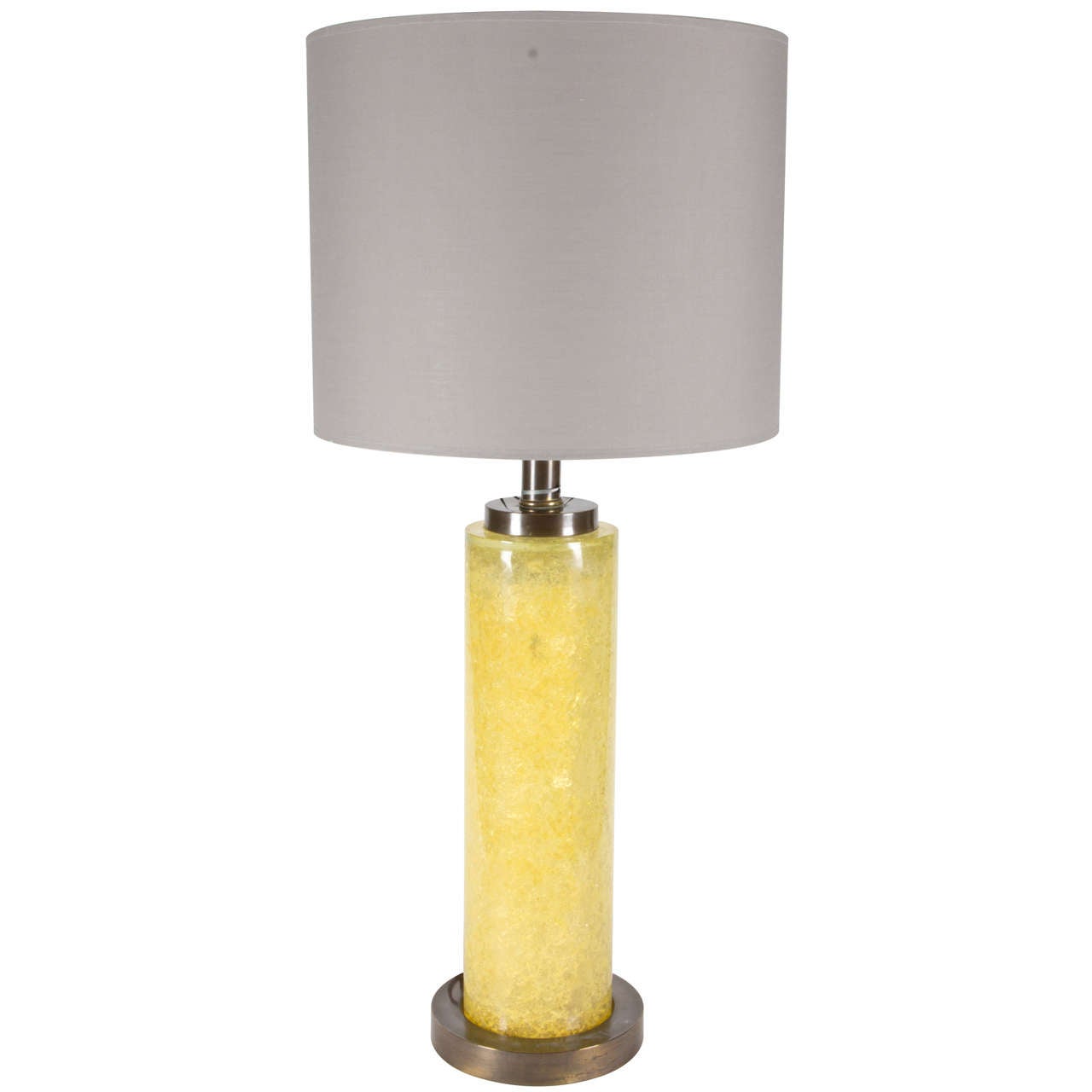Cracked Resin Lamp