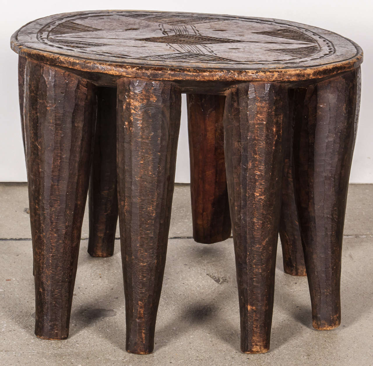 Central African African Elephant Stool