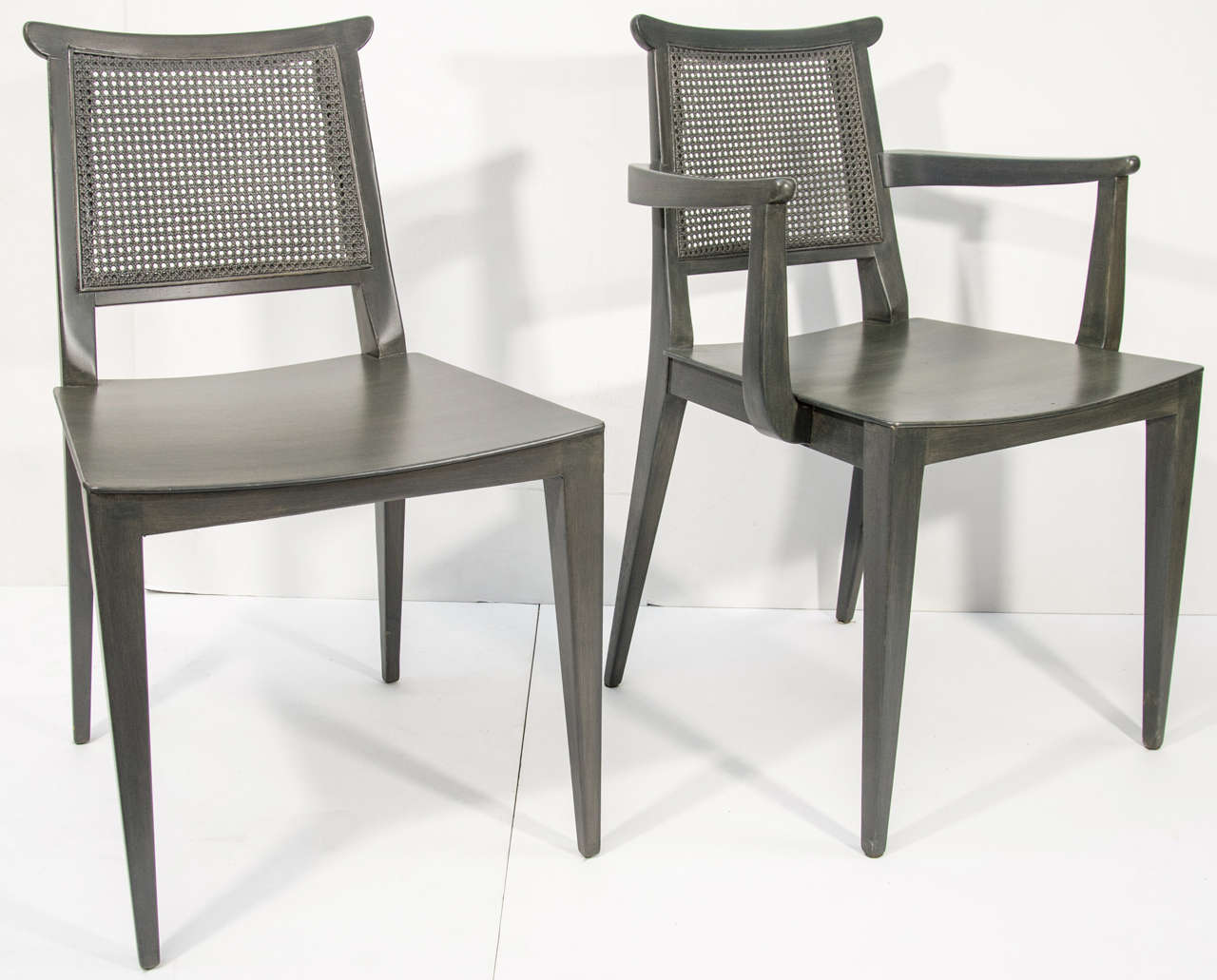 grey wood dining room chairs