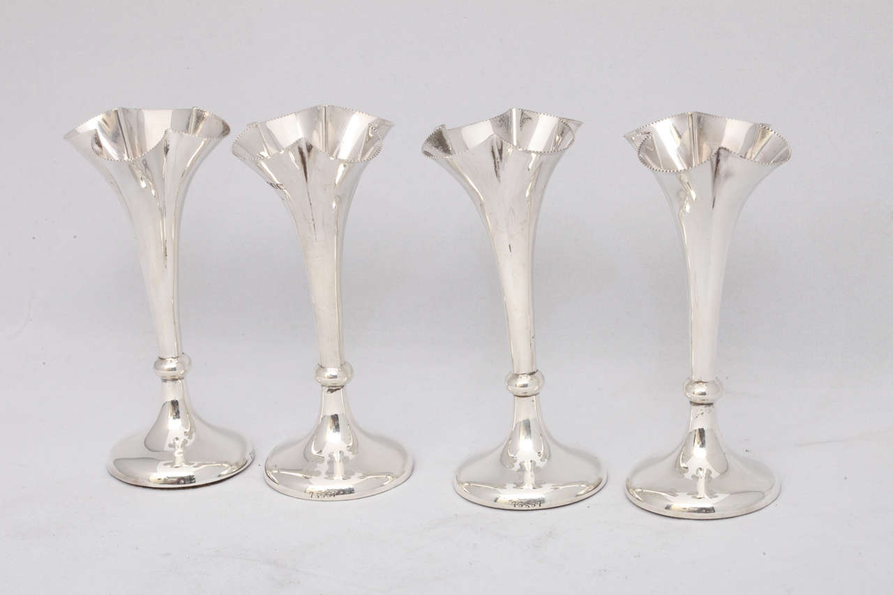 silver bud vases