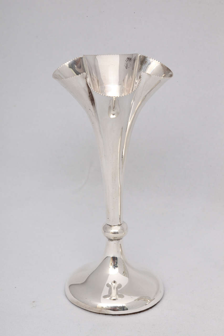sterling silver bud vase