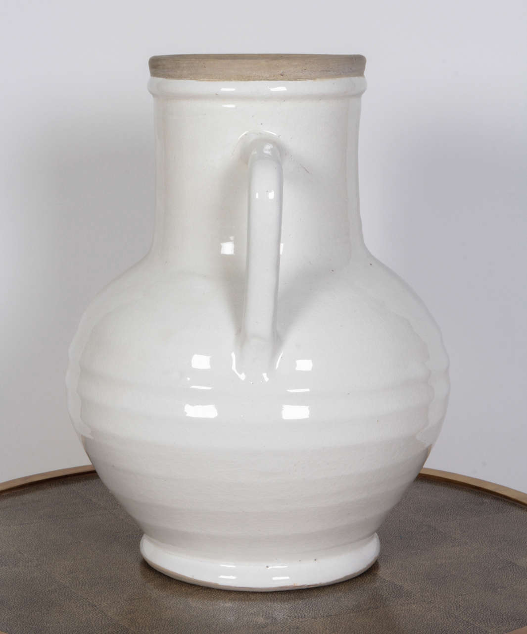 White Porcelain Jars In Excellent Condition For Sale In New York, NY