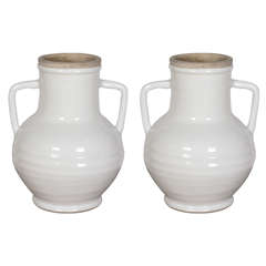 White Porcelain Jars