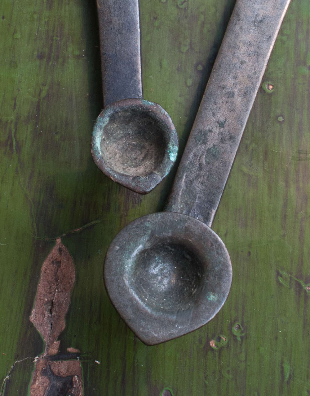 Bronze Arya Veda Ceremonial Spoons 1