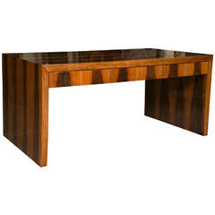 Art Deco Style Macassar Ebony Desk