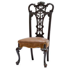 Rare Distinguished Chippendale Chair