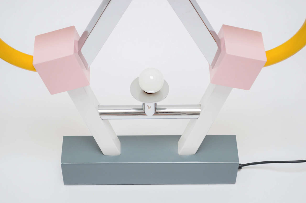 Ashoka Lamp by Ettore Sottsass for Memphis In Excellent Condition For Sale In San Francisco, CA