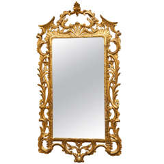 English Chippendale Style Mirror