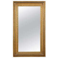 American Giltwood Ripple Frame Mirror