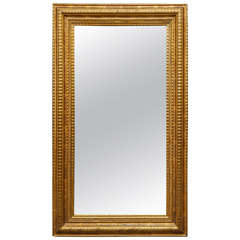 American Empire Giltwood Mirror