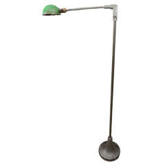 Original Vintage Industrial, American Made Goose Neck Floor Lamp