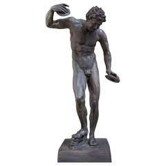 Bronze of Dancing Faun.