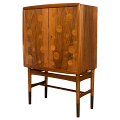 Edvard and Tove Kindt-Larsen Walnut Bar Cabinet