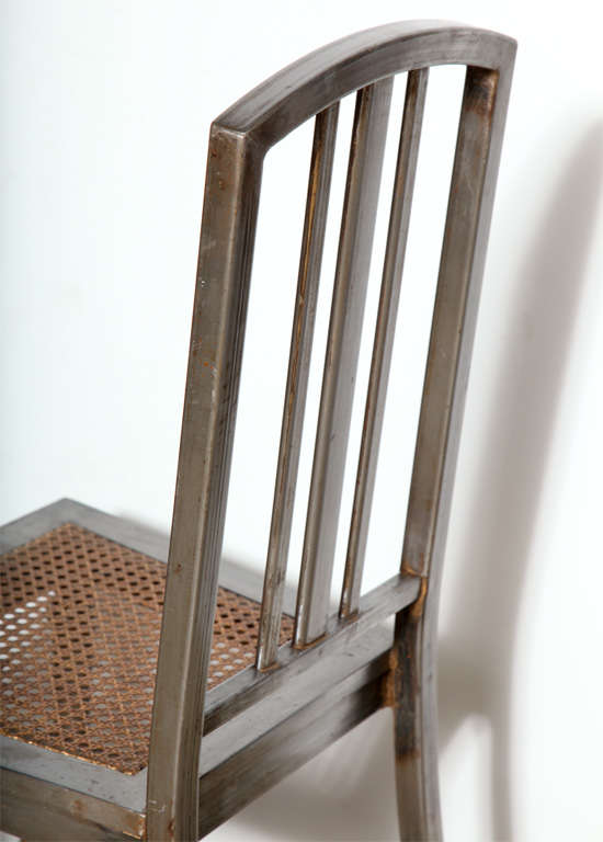 Edwardian Steel Rocking Chair 2