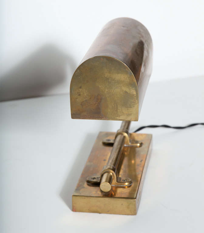 ralph lauren brass desk lamp