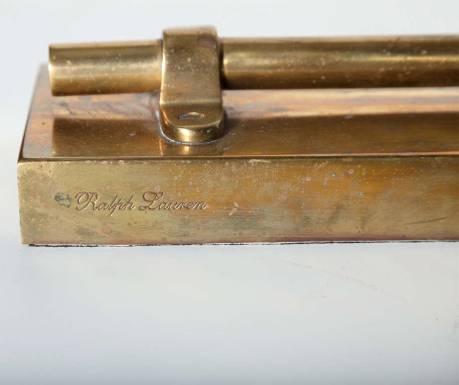 ralph lauren brass desk lamp