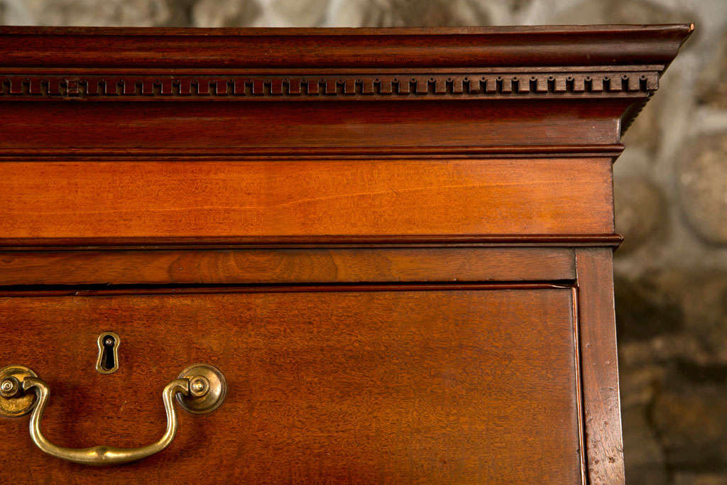 English Mahogany Chest on Chest 4