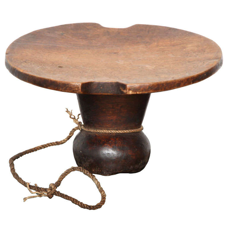 Dinka Tribal Headrest For Sale