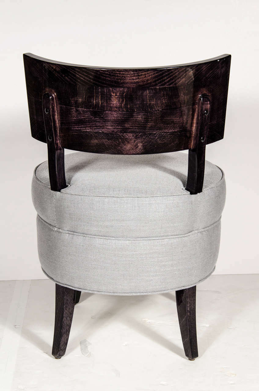 mid century vanity stool