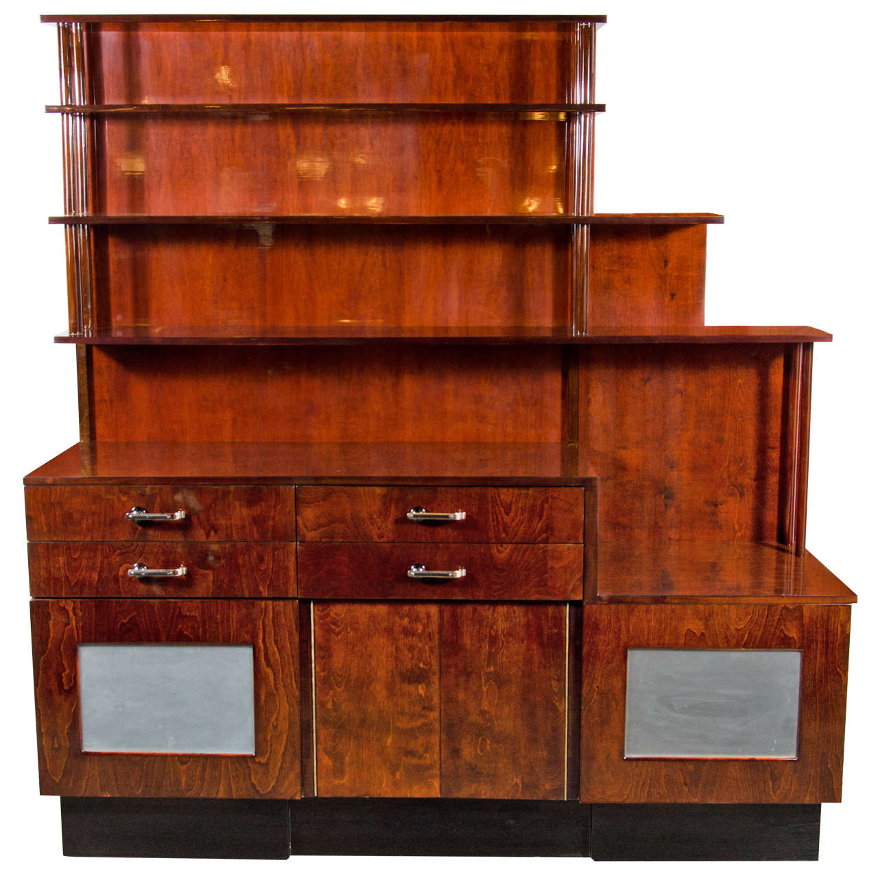 Outstanding  Machine Age Art Deco Bar Cabinet/Server