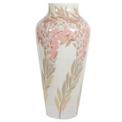 Sèvres / Genevieve Rault Rare French Art Nouveau grand vase 1907
