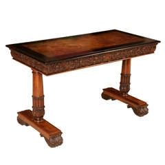 Antique Anglo Indian Library Table