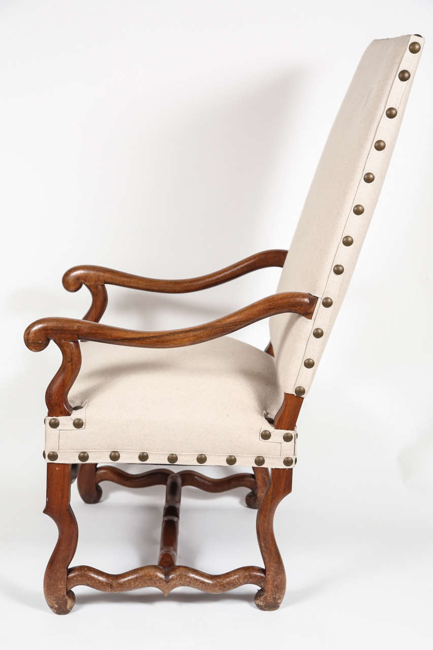 Early 20th Century Fauteuil Chair In Good Condition For Sale In Los Angeles, CA