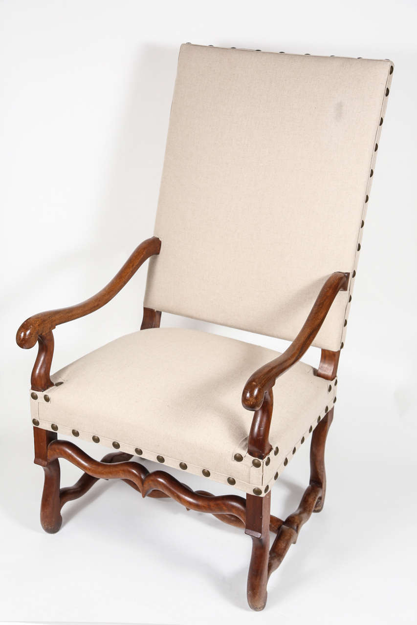Early 20th Century Fauteuil Chair For Sale 2
