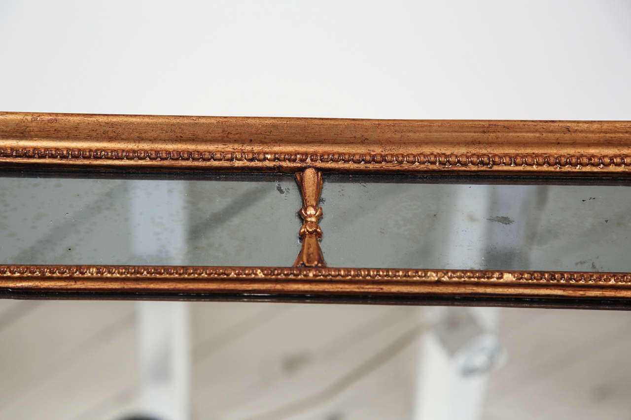 Gilded Regency Mirror In Excellent Condition In Los Angeles, CA